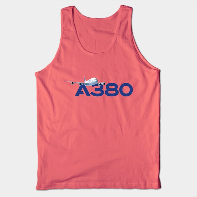 Airbus A380 Tank Top by visualangel